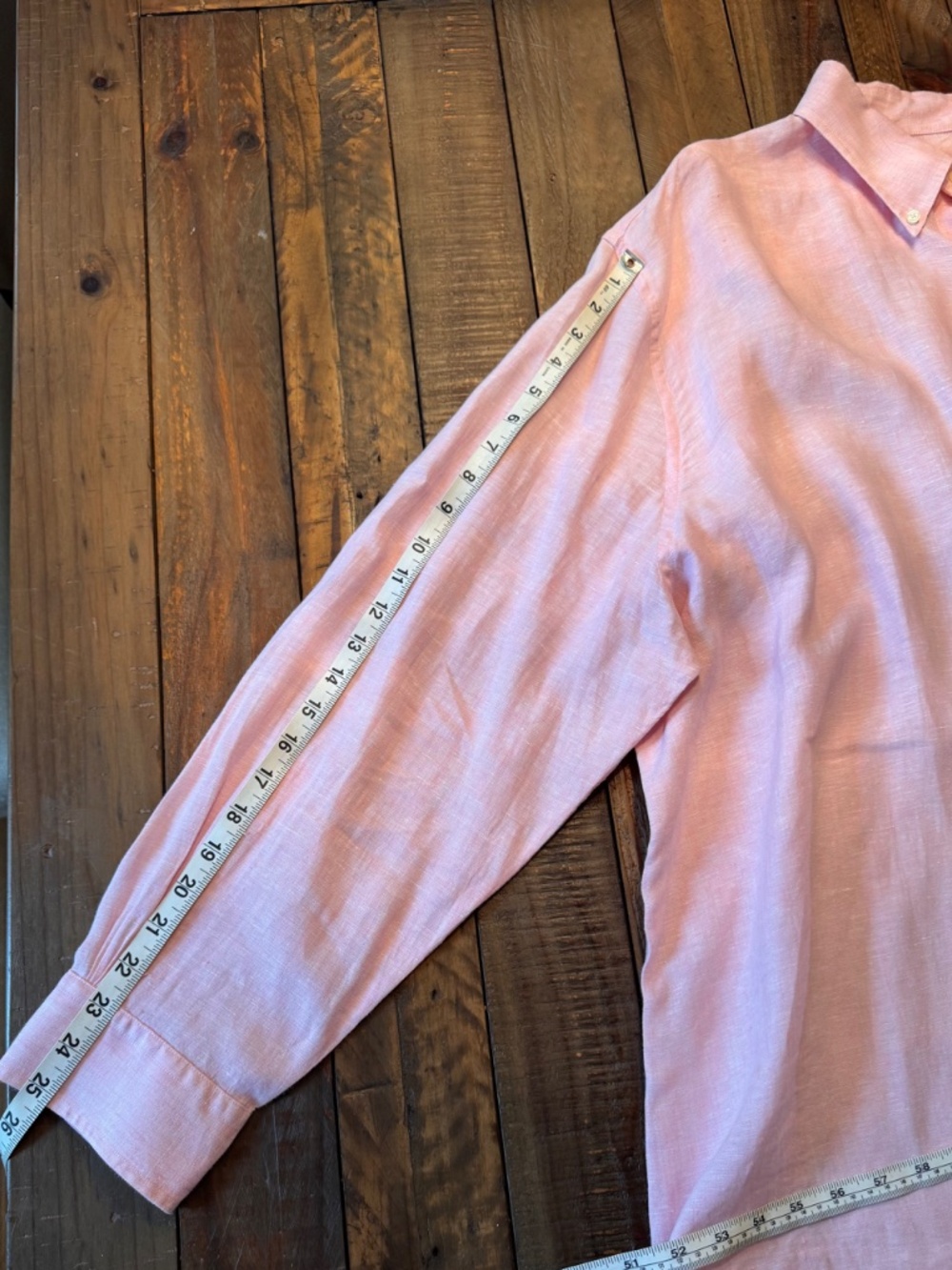 Brooks Brothers Linen Sports Polo Shirt. Baird McNutt Irish Linen. Size 3XL - Picture 9 of 10